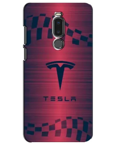 Чохол для Meizu Note 8 з картинкою «Тесла червоний карбон» Чохол для Meizu Note 8 з картинкою «Тесла червоний карбон»