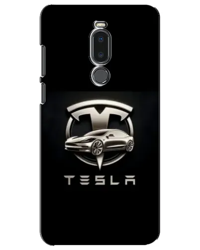 Чохол для Meizu Note 8 з картинкою «Tesla — срібне авто» Чохол для Meizu Note 8 з картинкою «Tesla — срібне авто»
