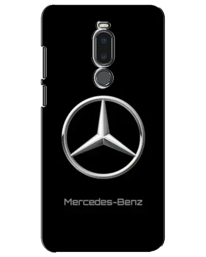 Чехол для Meizu Note 8 с картинкой «Mercedes Silver Logo»