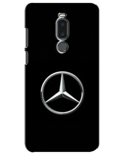 Чехол для Meizu Note 8 с картинкой «Mercedes классический лого»