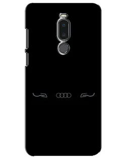 Чохол для Meizu Note 8 з картинкою «Audi — світловий підпис»