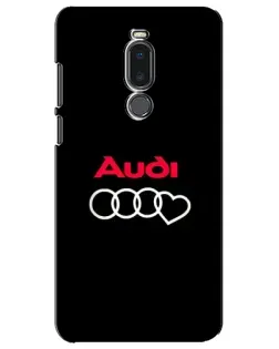 Чохол для Meizu Note 8 з картинкою «Логотип Audi Heart»