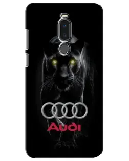 Чохол для Meizu Note 8 з картинкою «Пантера та Audi»