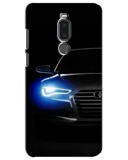 Чохол для Meizu Note 8 з картинкою «Неоновий погляд Audi»