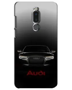 Чохол для Meizu Note 8 з картинкою «Audi — градієнтний контур»
