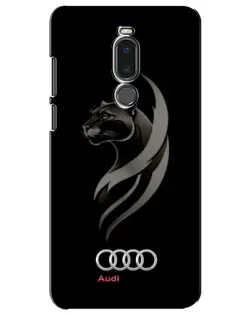 Чохол для Meizu Note 8 з картинкою «Графіка — пантера та Audi»