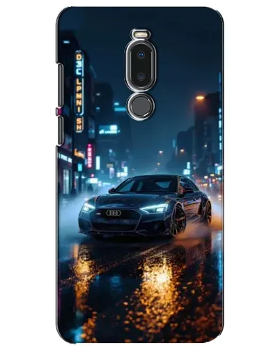 Чохол для Meizu Note 8 з картинкою «Нічне місто та Audi» Чохол для Meizu Note 8 з картинкою «Нічне місто та Audi»