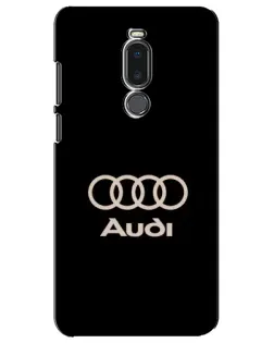 Чохол для Meizu Note 8 з картинкою «Audi — золотий логотип»