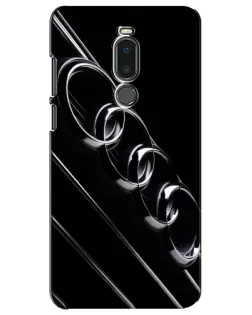 Чохол для Meizu Note 8 з картинкою «Audi — абстрактні кільця»