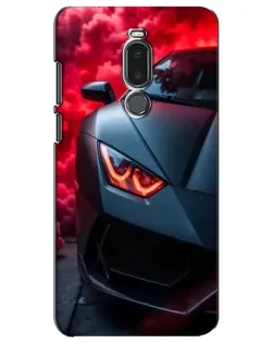 Чехол для Meizu Note 8 с картинкой «Lamborghini красное сияние» Чехол для Meizu Note 8 с картинкой «Lamborghini красное сияние»