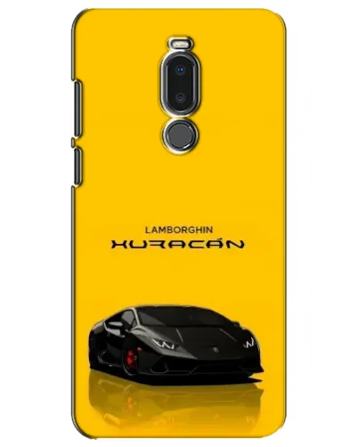 Чехол для Meizu Note 8 с картинкой «Lamborghini Huracan черный»