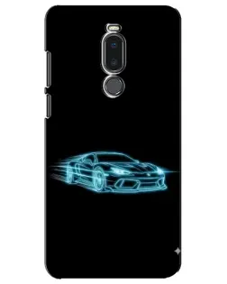 Чехол для Meizu Note 8 с картинкой «Неоновый контур Lamborghini» Чехол для Meizu Note 8 с картинкой «Неоновый контур Lamborghini»