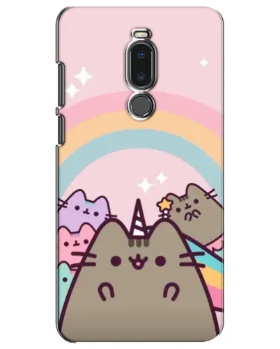 Чехол для Meizu Note 8 с картинкой «Единорог Pusheen»