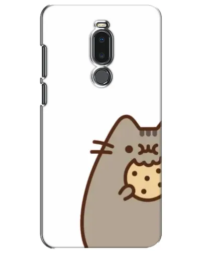 Чехол для Meizu Note 8 с картинкой «Пушин с печеньем»