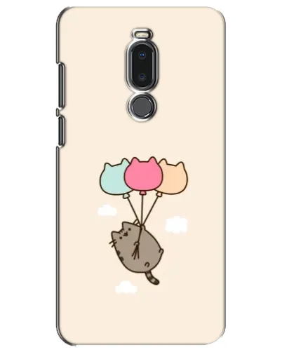 Чехол для Meizu Note 8 с картинкой «Пушин на шариках»