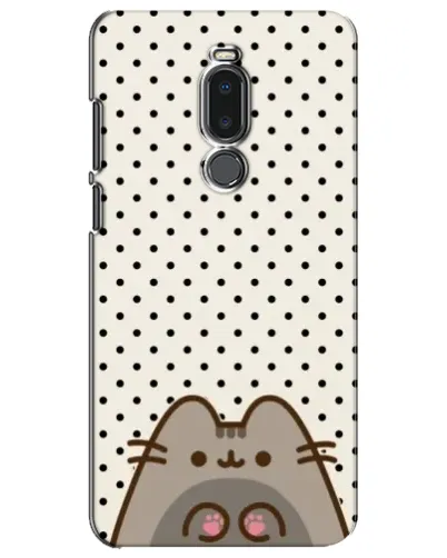 Чехол для Meizu Note 8 с картинкой «Пушин в горошек»
