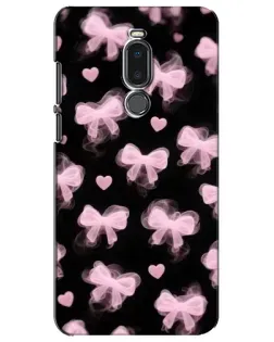 Чехол для Meizu Note 8 с картинкой «Геометрия банта»