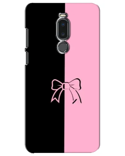 Чехол для Meizu Note 8 с картинкой «Половинки банта» Чехол для Meizu Note 8 с картинкой «Половинки банта»