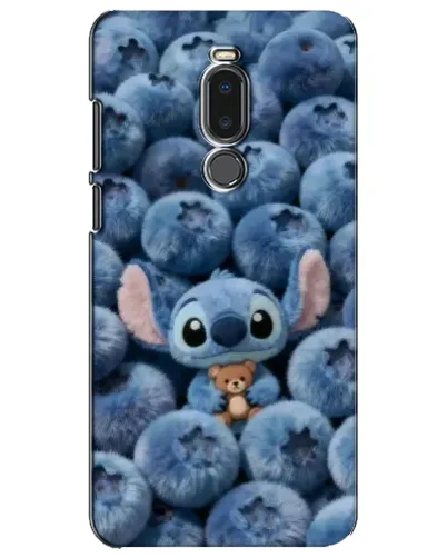 Чехол для Meizu Note 8 с картинкой «Стич и голубика» Чехол для Meizu Note 8 с картинкой «Стич и голубика»