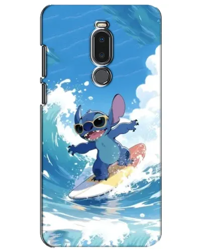 Чехол для Meizu Note 8 с картинкой «Стич на волне» Чехол для Meizu Note 8 с картинкой «Стич на волне»