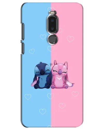 Чехол для Meizu Note 8 с картинкой «Stitch и Angel Love» Чехол для Meizu Note 8 с картинкой «Stitch и Angel Love»