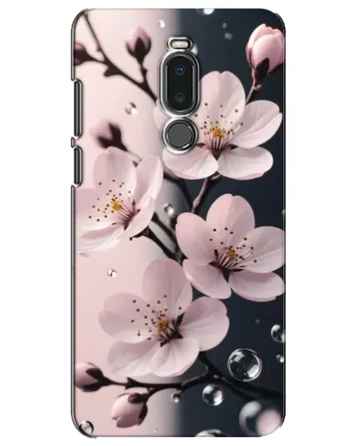 Чехол для Meizu Note 8 с картинкой «Нежная сакура и капли» Чехол для Meizu Note 8 с картинкой «Нежная сакура и капли»
