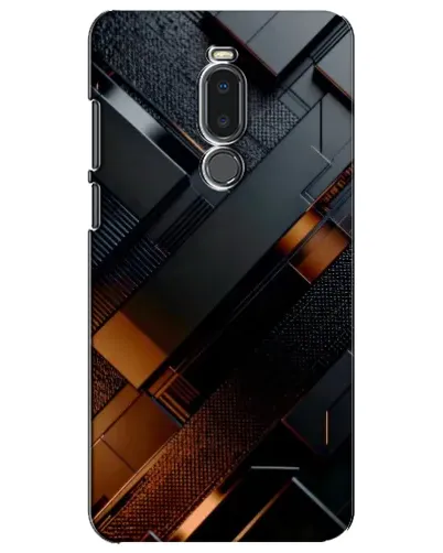Чехол для Meizu Note 8 с картинкой «Черные геометрические блоки» Чехол для Meizu Note 8 с картинкой «Черные геометрические блоки»