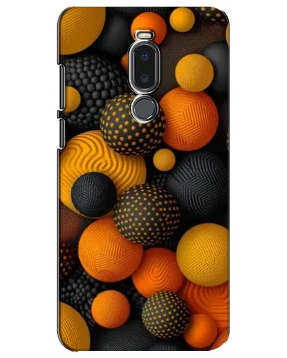 Чехол для Meizu Note 8 с картинкой «Объемные оранжевые сферы» Чехол для Meizu Note 8 с картинкой «Объемные оранжевые сферы»