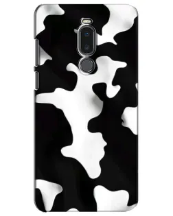 Чехол для Meizu Note 8 с картинкой «Черно-белое пятно»