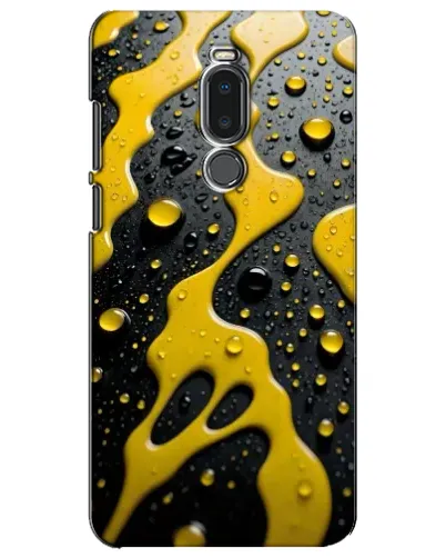 Чехол для Meizu Note 8 с картинкой «Жидкое желтое золото» Чехол для Meizu Note 8 с картинкой «Жидкое желтое золото»