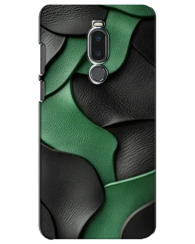 Чехол для Meizu Note 8 с картинкой «Зеленые кожаные волны» Чехол для Meizu Note 8 с картинкой «Зеленые кожаные волны»