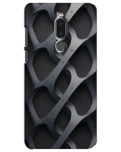 Чехол для Meizu Note 8 с картинкой «Объемное серое плетение» Чехол для Meizu Note 8 с картинкой «Объемное серое плетение»