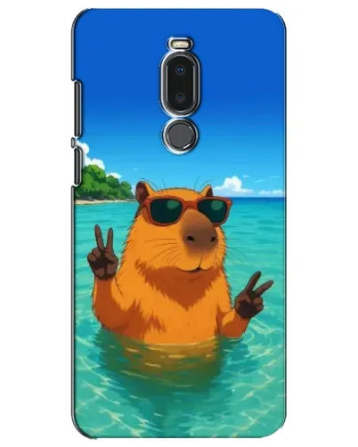 Чехол для Meizu Note 8 с картинкой «Морская капибара» Чехол для Meizu Note 8 с картинкой «Морская капибара»