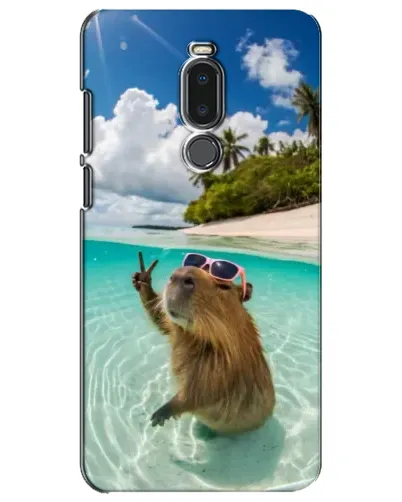 Чехол для Meizu Note 8 с картинкой «Капибара на море» Чехол для Meizu Note 8 с картинкой «Капибара на море»