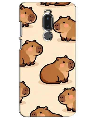 Чехол для Meizu Note 8 с картинкой «Паттерн милых капибар» Чехол для Meizu Note 8 с картинкой «Паттерн милых капибар»