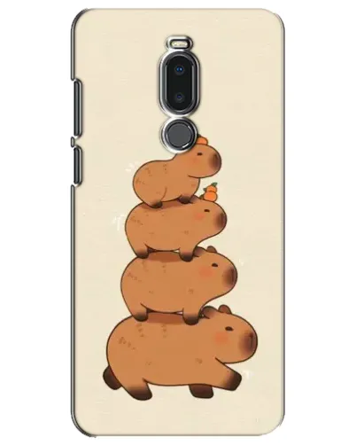 Чехол для Meizu Note 8 с картинкой «Башня из капибар» Чехол для Meizu Note 8 с картинкой «Башня из капибар»