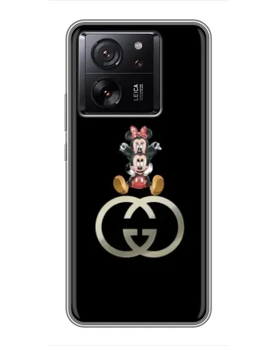 Чехол для Meizu 22 с картинкой «Минни Маус на лого»