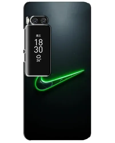 Чехол для Meizu Pro 7 Plus с картинкой «Неоновый контур Nike» Чехол для Meizu Pro 7 Plus с картинкой «Неоновый контур Nike»