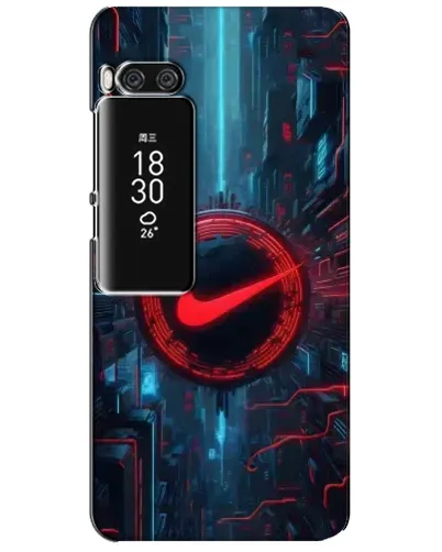 Чехол для Meizu Pro 7 Plus с картинкой «Техногенный стиль Nike» Чехол для Meizu Pro 7 Plus с картинкой «Техногенный стиль Nike»