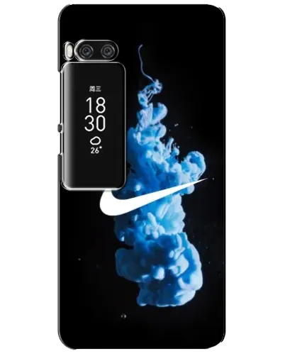 Чехол для Meizu Pro 7 Plus с картинкой «Nike и синий дым» Чехол для Meizu Pro 7 Plus с картинкой «Nike и синий дым»