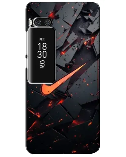 Чехол для Meizu Pro 7 Plus с картинкой «Nike — эффект разломов» Чехол для Meizu Pro 7 Plus с картинкой «Nike — эффект разломов»