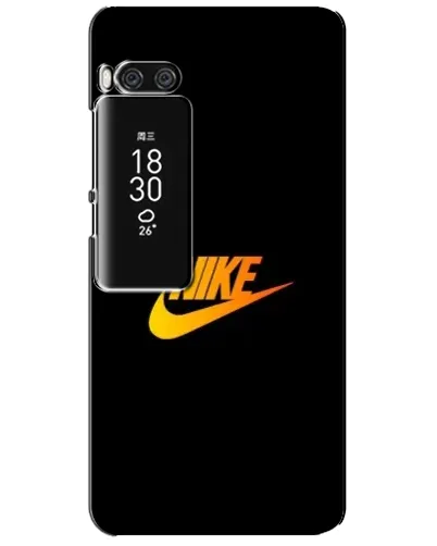 Чехол для Meizu Pro 7 Plus с картинкой «Золотой логотип Nike» Чехол для Meizu Pro 7 Plus с картинкой «Золотой логотип Nike»