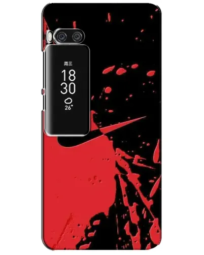 Чехол для Meizu Pro 7 Plus с картинкой «Красные брызги Nike» Чехол для Meizu Pro 7 Plus с картинкой «Красные брызги Nike»