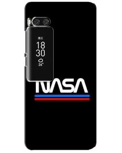 Чехол для Meizu Pro 7 Plus с картинкой «NASA — классика Red Blue» Чехол для Meizu Pro 7 Plus с картинкой «NASA — классика Red Blue»