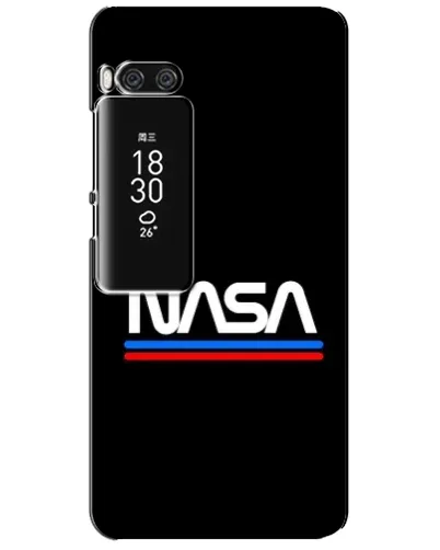 Чехол для Meizu Pro 7 Plus с картинкой «NASA — классика Red Blue» Чехол для Meizu Pro 7 Plus с картинкой «NASA — классика Red Blue»