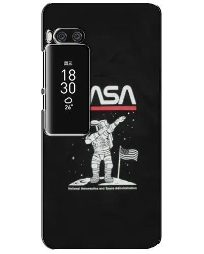 Чехол для Meizu Pro 7 Plus с картинкой «NASA — шагаем по Луне» Чехол для Meizu Pro 7 Plus с картинкой «NASA — шагаем по Луне»