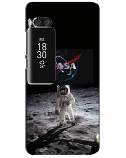 Чехол для Meizu Pro 7 Plus с картинкой «Астронавт на Луне» Чехол для Meizu Pro 7 Plus с картинкой «Астронавт на Луне»