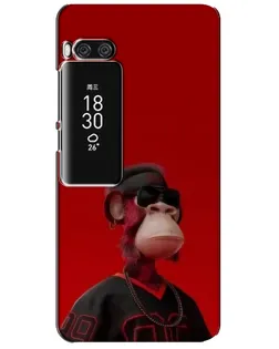 Чохол для Meizu Pro 7 Plus з картинкою «Bored Ape в червоному» Чохол для Meizu Pro 7 Plus з картинкою «Bored Ape в червоному»