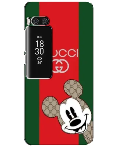 Чехол для Meizu Pro 7 Plus с картинкой «Gucci — полосы и Микки» Чехол для Meizu Pro 7 Plus с картинкой «Gucci — полосы и Микки»