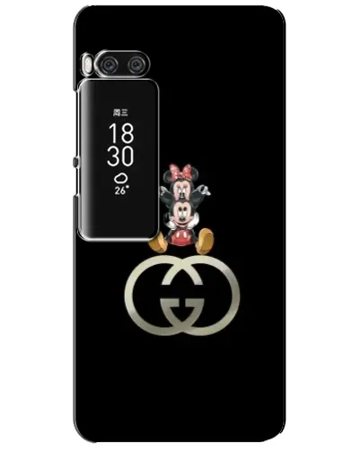 Чехол для Meizu Pro 7 Plus с картинкой «Минни Маус на лого» Чехол для Meizu Pro 7 Plus с картинкой «Минни Маус на лого»